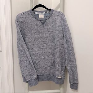 Weatherproof Vintage Pullover/Round/Crewneck/Navy&White/Large Mens or Womens.